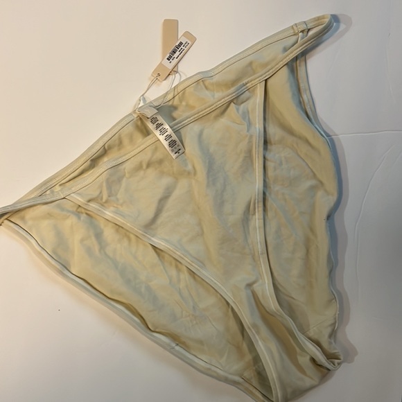 SKIMS Cotton Jersey String Bikini | Bone‎ White Underwear 90s 4X 0051 - Picture 3 of 5